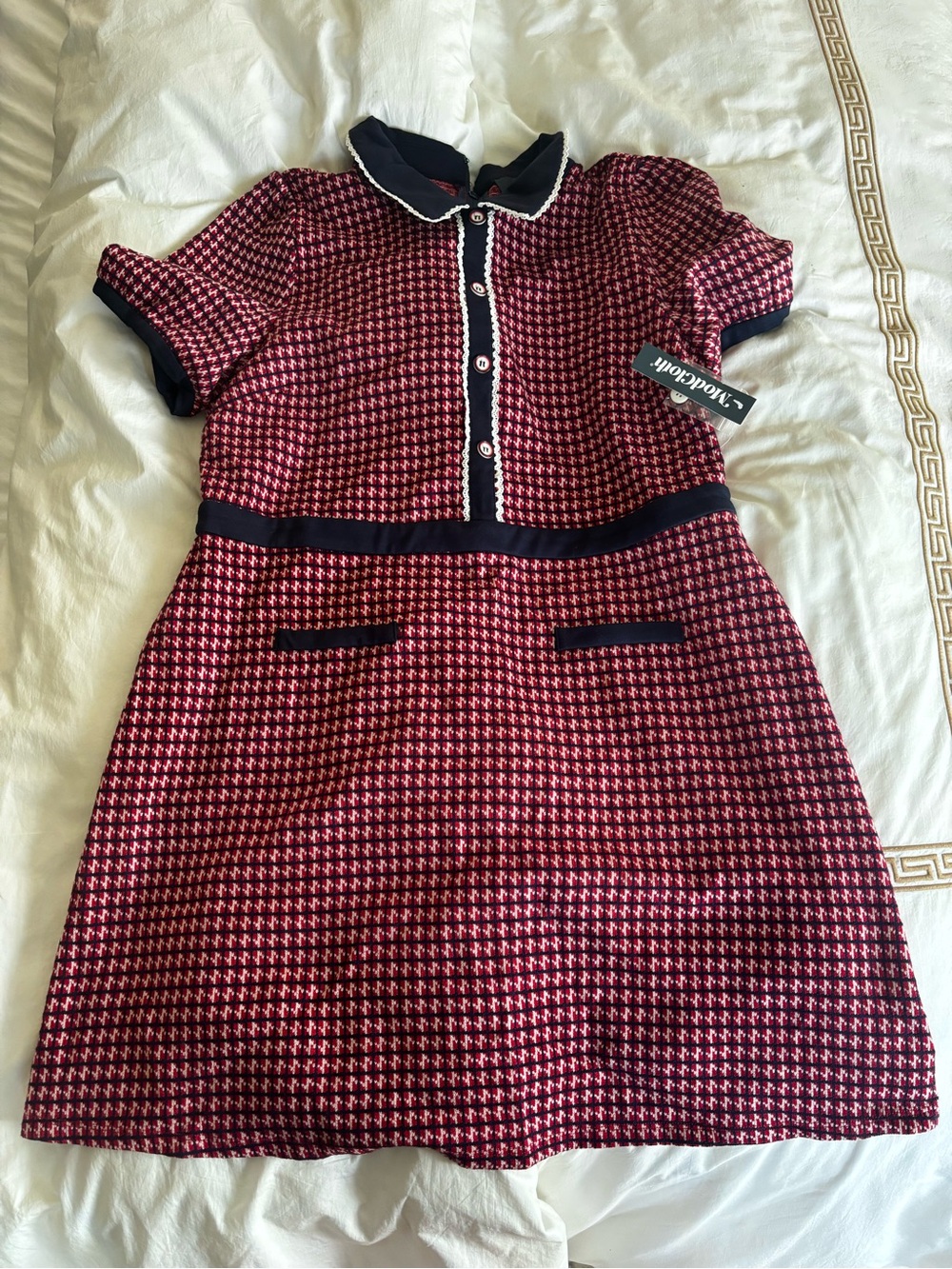 ModCloth Taking My Mod Abroad A-Line Dress.